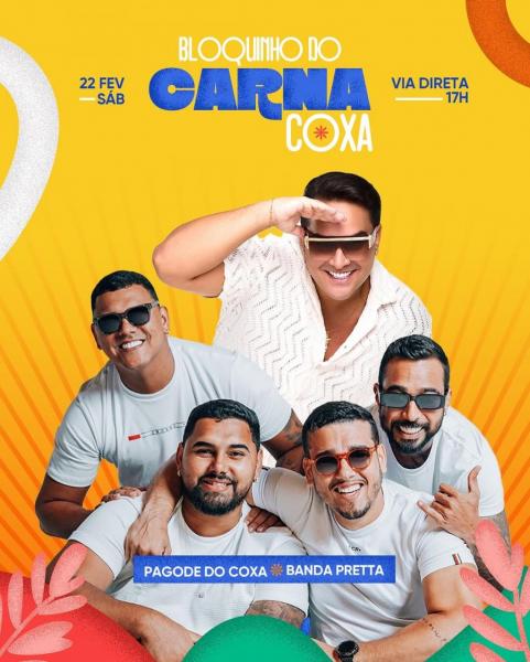 Pagode do Coxa e Banda Pretta - Bloquinho do Carna Coxa