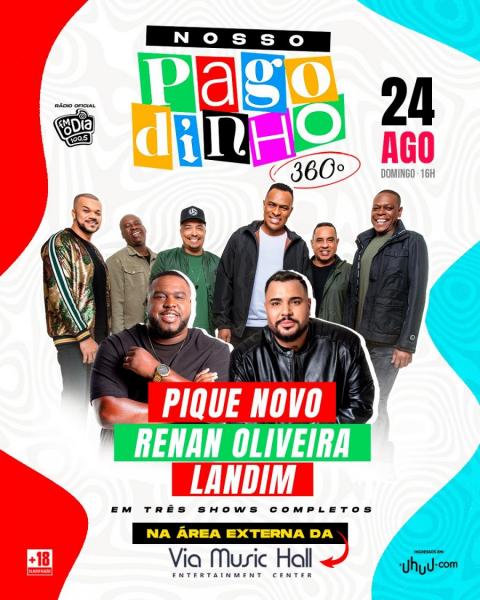 Pique Novo, Renan Oliveira e Landim - Pagodinho 360º