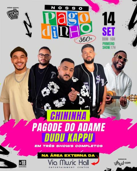 Chininha, Pagode do Adame e Dudu Kappu