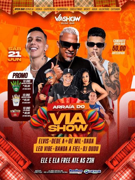 Elvis, Dede A+D1000, Dada, Led Vibe, Banda A Fiel e Dj Dudu