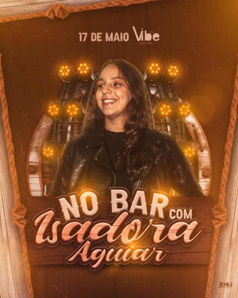 No Bar com Isadora Aguiar