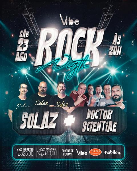 Solaz e Doctor Scientiae - Rock Night