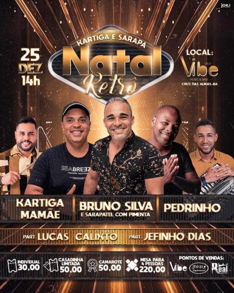 Bruno Silva & Sarapatel com Pimenta, Kartiga Mamãe e Pedrinho - Natal Retrô