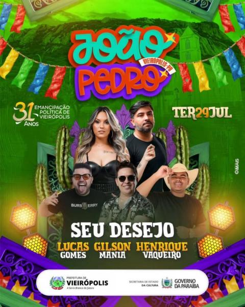 Seu Desejo, Lucas Gomes, Gilson Mania e Henrique Vaqueiro - João Pedro