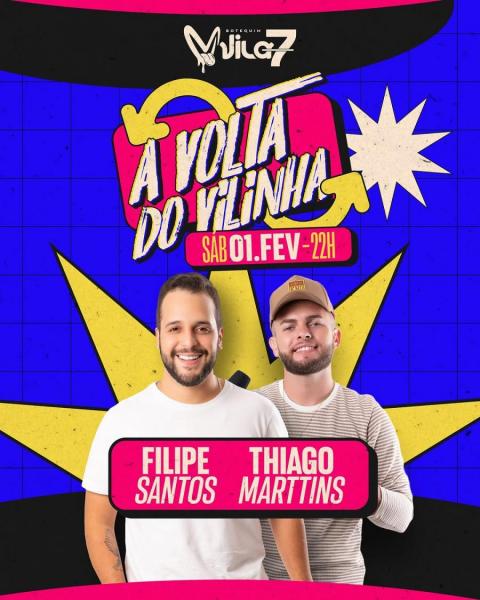 Filipe Santos e Thiagos Marttins