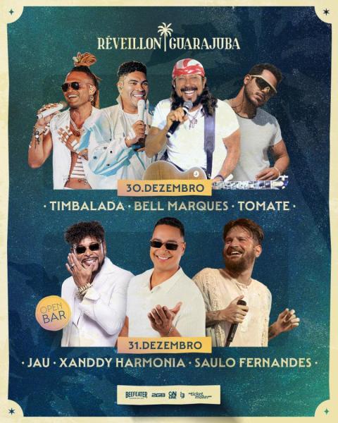 Timbalada, Bell Marques e Tomate - Réveillon Guarajuba 2026
