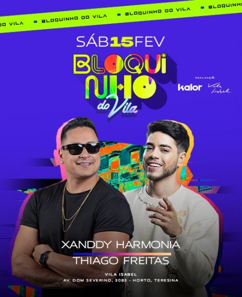 Xanddy Harmonia e Thiago Freitas - Bloquinho do Vila