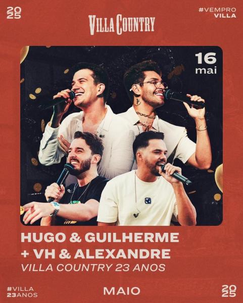 Hugo & Guilherme e VH & Alexandre