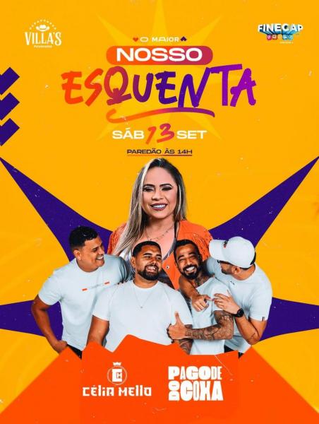 Pagode do Coxa e Célia Mello - Nosso Esquenta