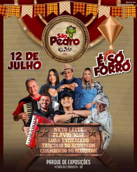 Neto Leite, Flávio José, Luan Estilizado, Tarcísio do Acordeon e Chambinho do Acordeon