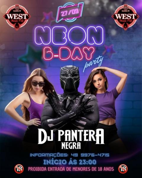 Dj Pantera Negra - Neon B-Day Party