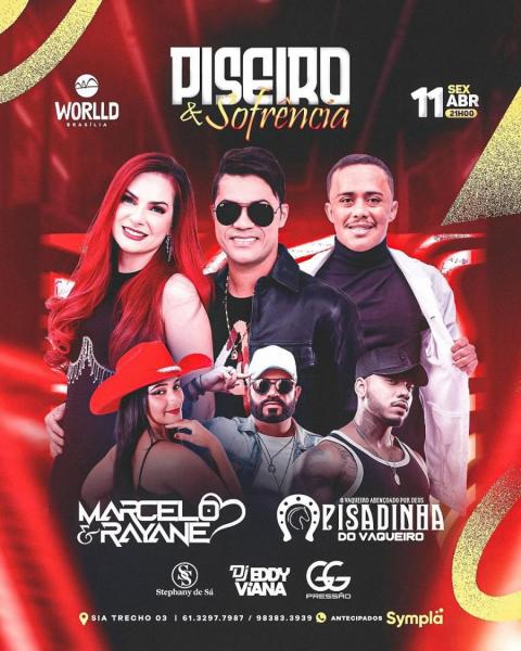 GG Pressão, Stephany de Sá, Marcelo & Rayane e Pisadinha do Vaqueiro - Piseiro & Sofrência