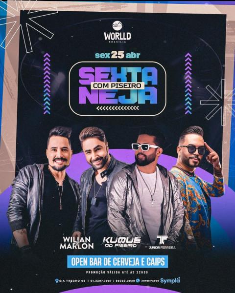 Kuque do Piseiro, Willian & Marlons e Junior Ferreira - Sextaneja com Piseiro