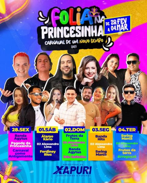 Banda Agytus, Pagode da Princesinha e Carnaval como Antigamente - Folia na Princesinha 2025