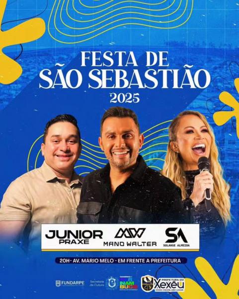 Mano Walter, Solange Almeida e Junior Praxe