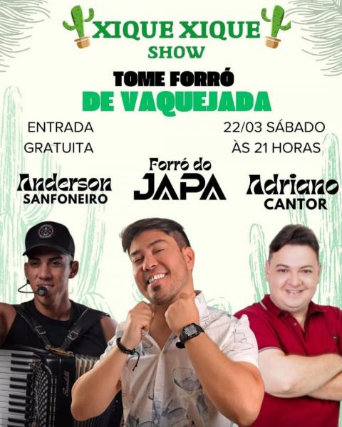 Forró do Japa, Anderson Sanfoneiro e Adriano Cantor - Tome Forró de Vaquejada