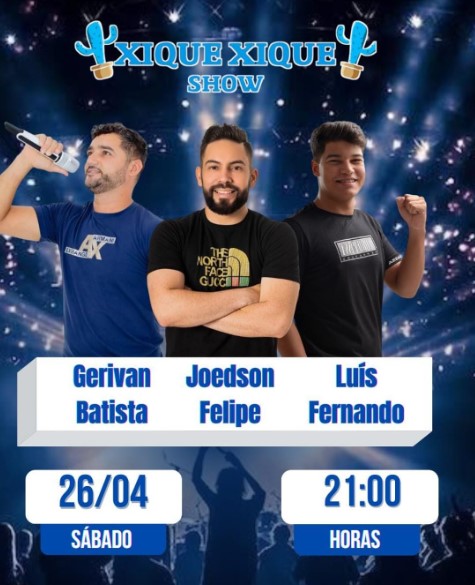Gerivan Batista, Joedson Felipe e Luís Fernando
