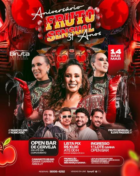 Fruto Sensual, Maarcio Lins, Kobiçado e I Love Pagode