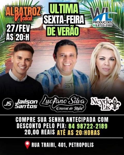 Luciano Silva, Jailson Santos e Neyde Lis