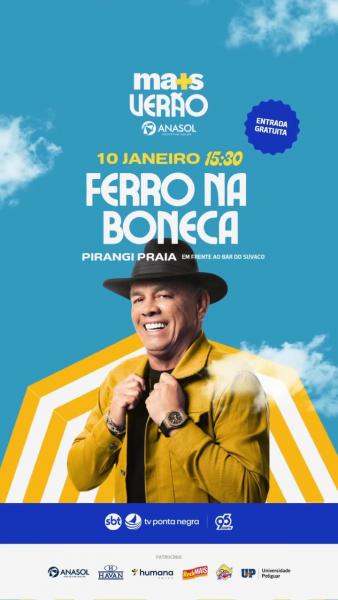 Ferro na Boneca - Tudo Mais Verão 2026