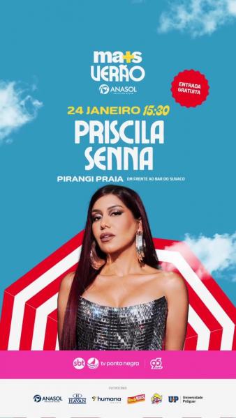 Priscila Senna - Tudo Mais Verão 2026