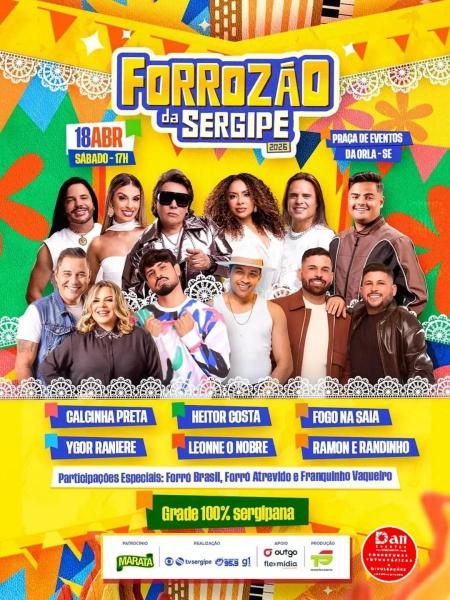 Calcinha Preta, Heitor Costa, Fogo na Saia, Ygor Raniere, Leonne O Nobre e Ramon & Randinho