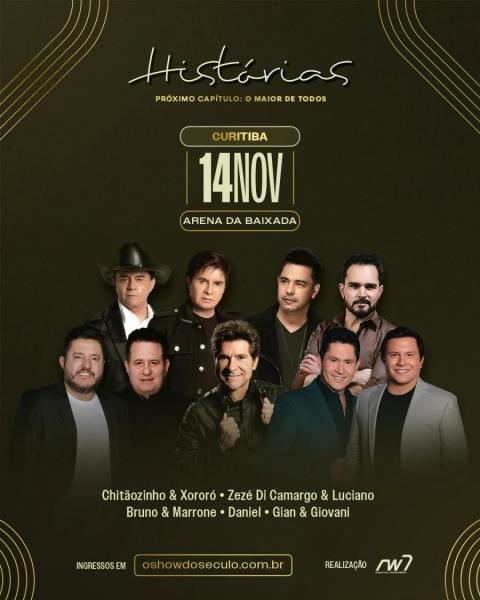 Chitãozinho & Xororó, Zezé Di Camargo & Luciano, Daniel, César Menotti & Fabiano e Gian& Giovani - Histórias