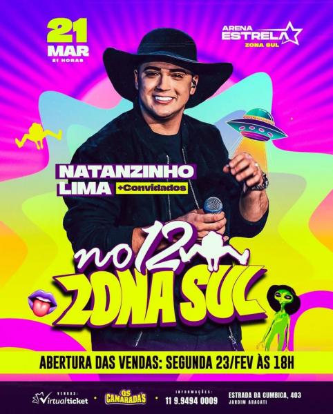 Natanzinho Lima - No 12 Zona Sul