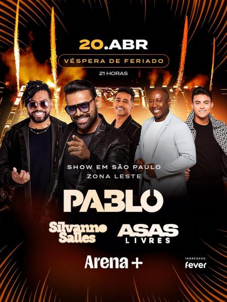 Pablo, Silvanno Salles e Asas Livres