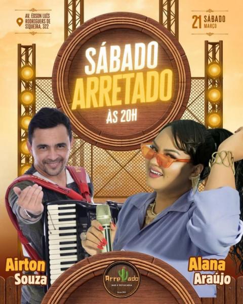 Airton Souza e Alana Araújo