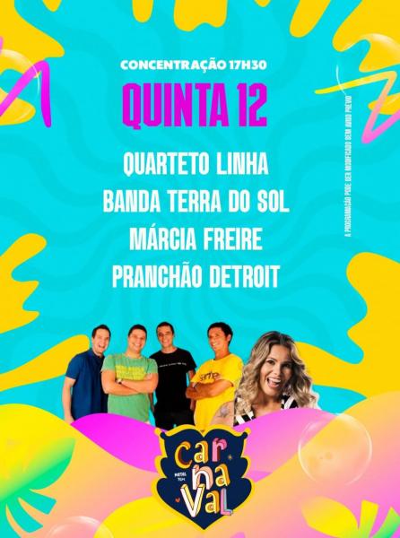 Quarteto Linha, Márcia Freire e Banda Detroit