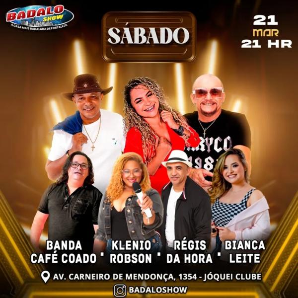 Banda Café Coado, Klenio Robson, Régis da Hora e Bianca Leite