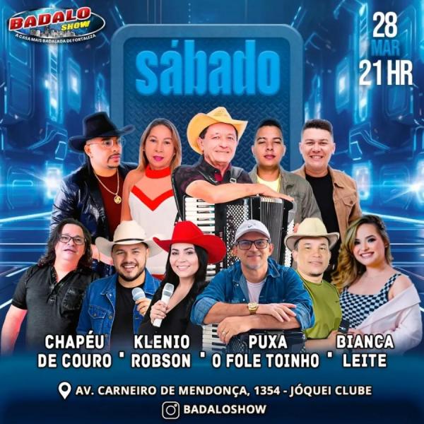 Chapéu de Couro, Klenio Robson, Puxa o Fole Toinho e Bianca Leite