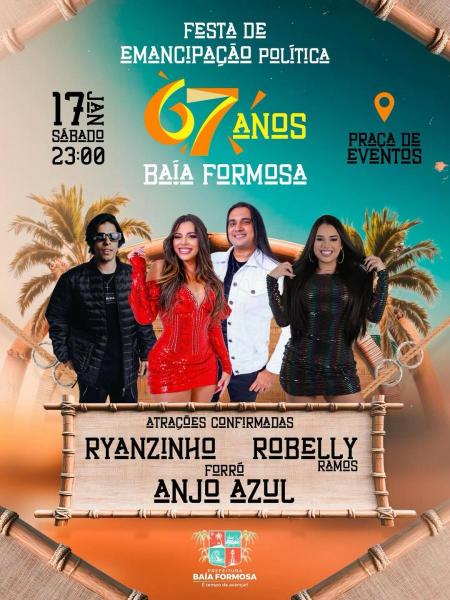 Forró Anjo Azul, Ryanzinho e Robelly Ramos