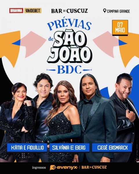 Kátia & Aduíllio, Silvânia & Berg e Gegê Bismark