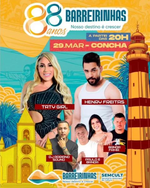 Taty Girl, Henry Freitas, e Banda Fama