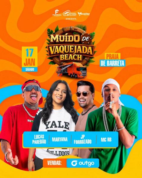 Maryana, Lucas Paredão, JP Forrozado e Mc RB - Muído de Vaquejada Beach