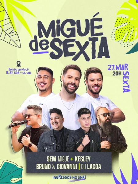Sem Migué, Kesley e Bruno & Giovanni - Migué de Sexta