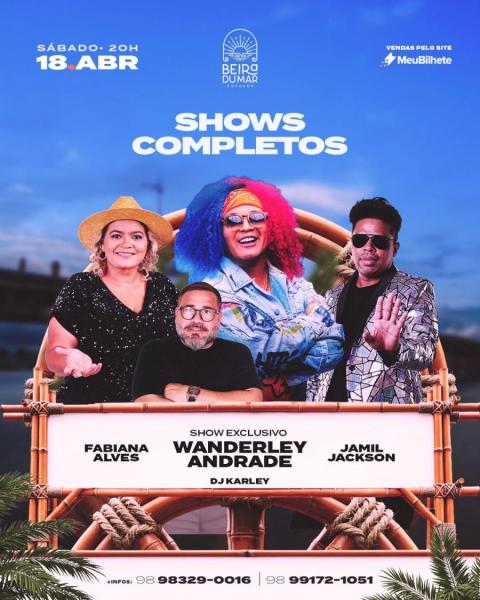 Wanderlei Andrade, Fabiana Alves e Jamil Jackson