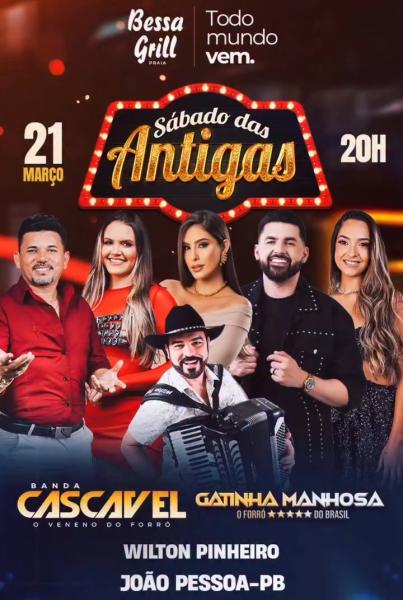 Banda Cascavel e Gatinha Manhosa - Sábado das Antigas