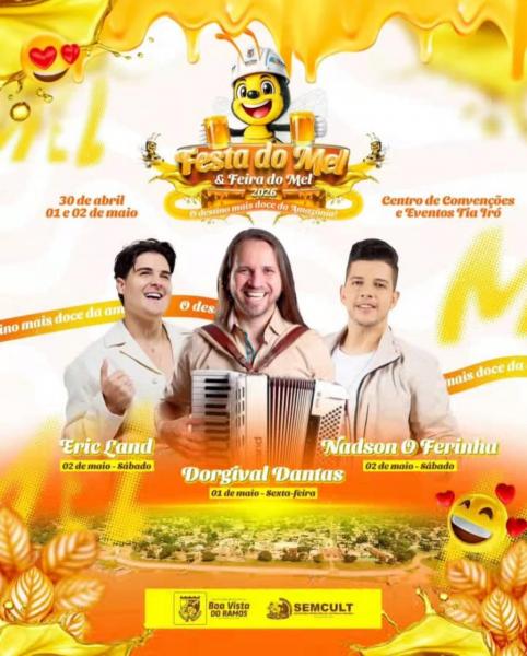 Eric Land e Nadson O Ferinha - Festa do Mel 2026