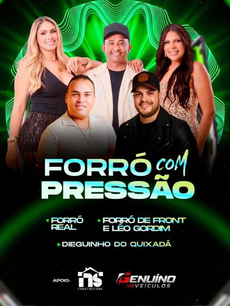 Forró Real, Forró de Front & Léo Gordim e Dieguinho do Quixadá
