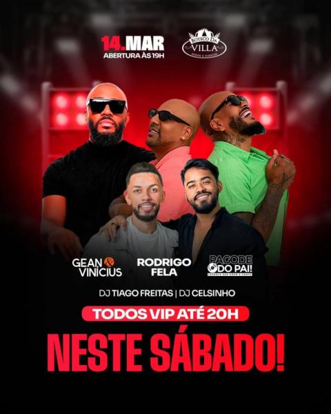 Rodrigo Fela, Gean & Vinícus e Pagode do Pai