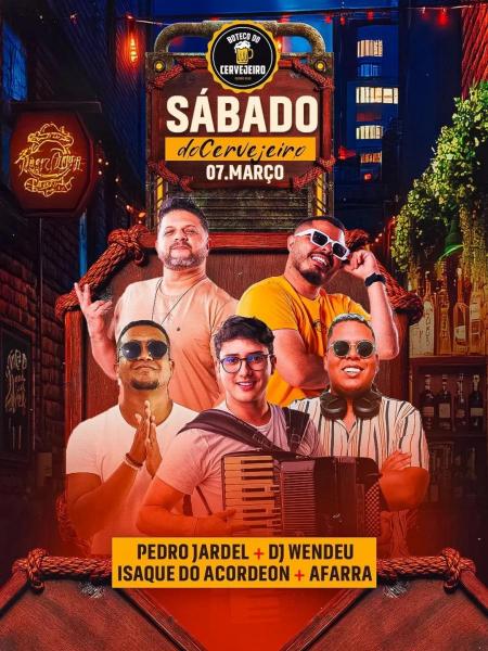 Pedro Jardel, Dj Wendeu e Isaque do Acordeon & A Farra