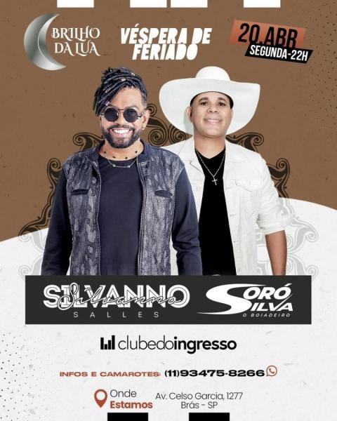 Silvanno Salles e Soró Silva