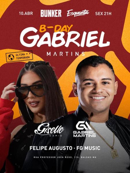Gabriel Martins e Giselle Dario