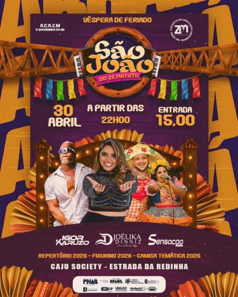 Igor Karuzo, Joélika Diniz e Sensação - São João do Zé Matuto