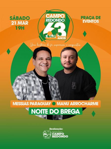 Messias Paraguai e Manu Arrocharme - Noite do Brega