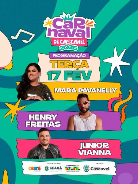 Mara Pavanelly, Henry Freitas e Junior Vianna