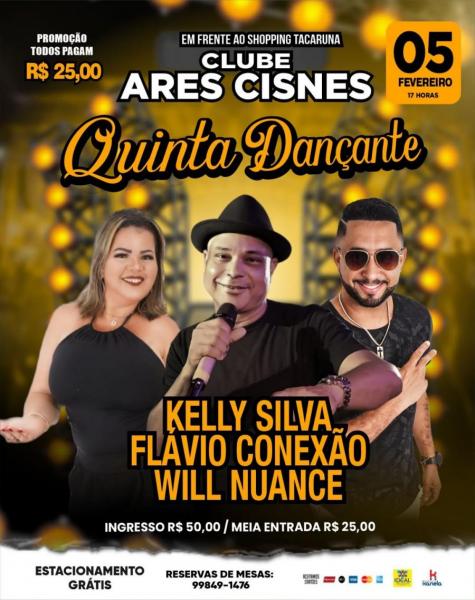 Kelly Silva, Flávio Conexão e Will Nuance